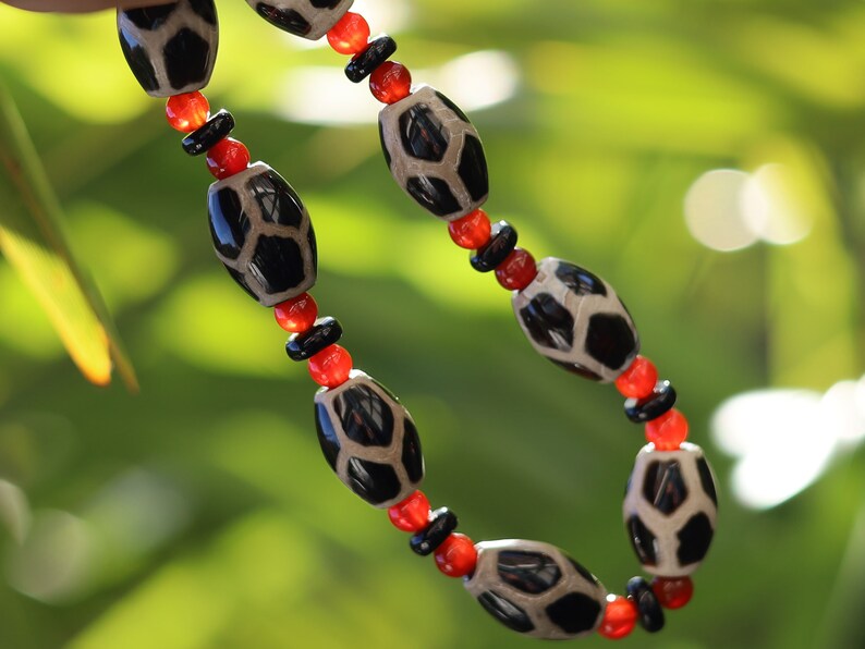 Unique Natural Stone Bracelet/Tibetan Bead Bracelets. Perfect for having good vibes with style!