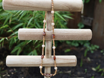 Bracelet Treasure Ultra Energy Tibetan Ancient Agate Wealth God Figure Dzi Bead. very powerful property. Beads fashion for Men and Women