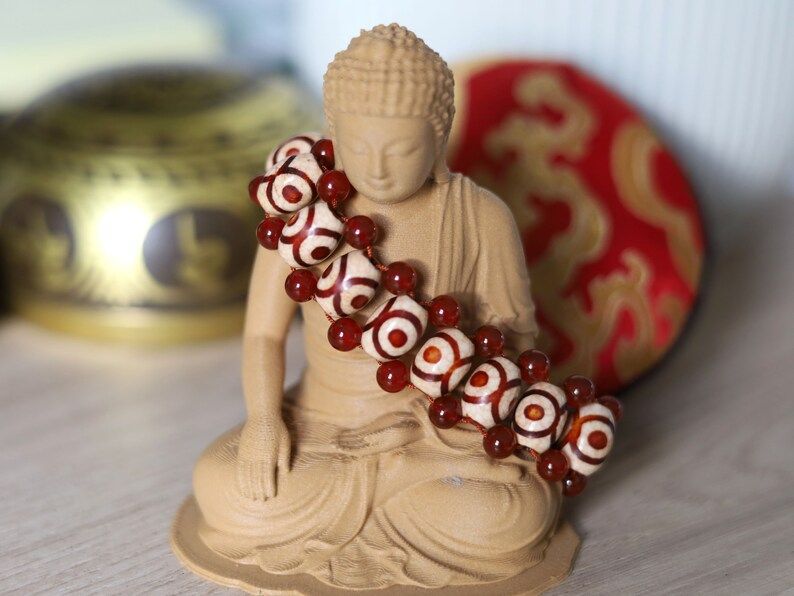 These Dzi beads are known as Love Stones. Channel energy into your life. Unique and stylish. DZI spiritual jewelry private collection!