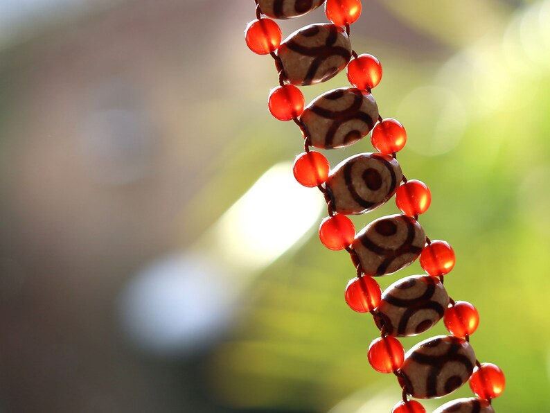These Dzi beads are known as Love Stones. Channel energy into your life. Unique and stylish. DZI spiritual jewelry private collection!