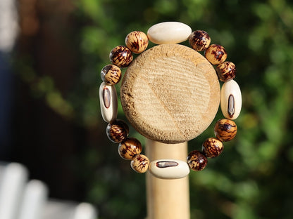Unique handmade ethically sourced bone/ horn gemstone jewelry. Bone Beads are intricate, beautiful and natura