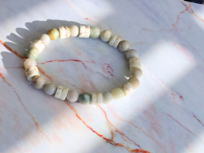 Natural Rare Hackmanite UV Reactive Fluorescent Gemstone Grade A Round. Heishi Gemstone Beads, Sea Sediment Jasper White turquoise.