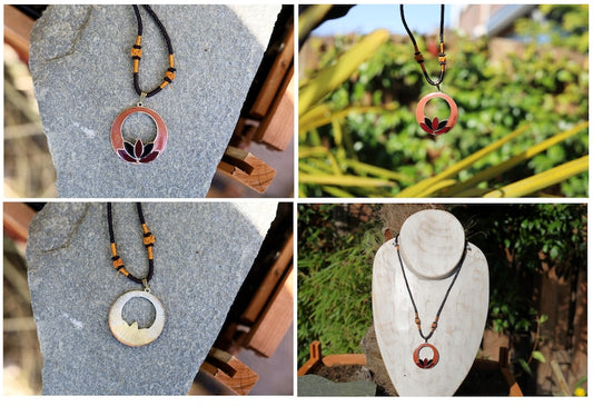 New Ethnic Tibetan Glass Bead Spiral Pendant Tribal NECKLACE Jewelry. Ethnic &amp; Regional Style