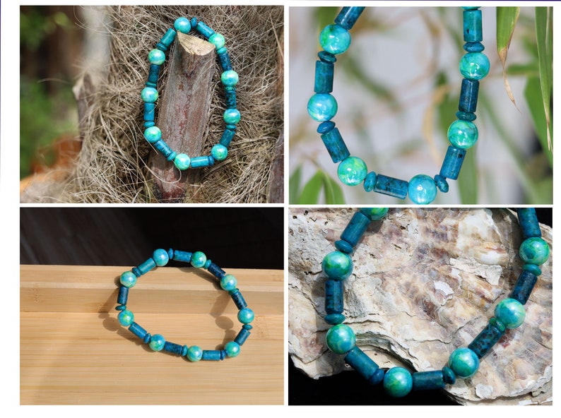 Pieces of beautiful mixed clear green/blue glass beads 10 mm.glass beads combined with Green tube glass beads and rondelle. Total weight approx 21 gr.