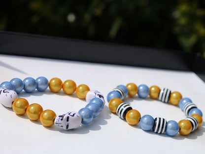 SET 3D Miracle beads bracelets. ensures that the bead gives a beautiful 3D effect when light falls.
