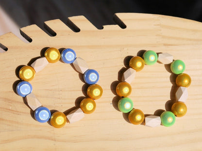 SET 3D Miracle beads bracelets.  Dare to stand out, dare to be different with a unique style! Exclusively on Wajakaa.