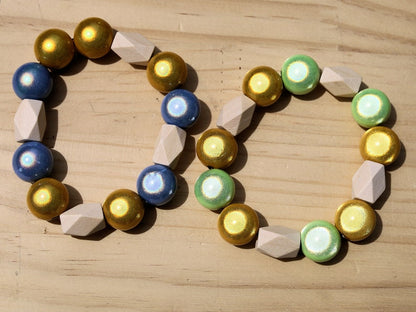 SET 3D Miracle beads bracelets.  Dare to stand out, dare to be different with a unique style! Exclusively on Wajakaa.