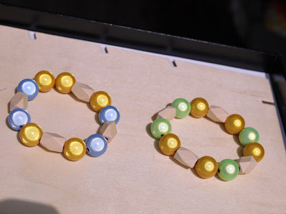 SET 3D Miracle beads bracelets.  Dare to stand out, dare to be different with a unique style! Exclusively on Wajakaa.