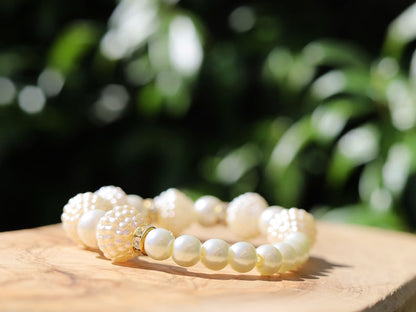 Unique design Hombre acrylic berry beads with Rhinestone Rondelle Crystal Round Loose Spacer Bead and Acrylic pearls
