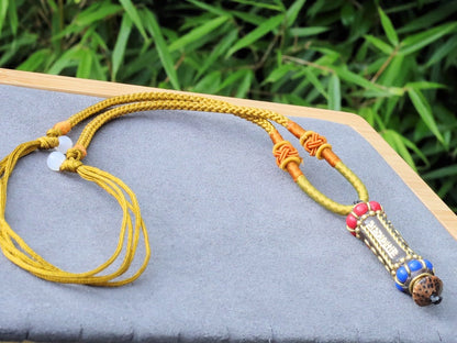 Handmade Indonesia Beads, with Brass Findings, Nickel Free, Bone, Raw(Unplated), Colorful