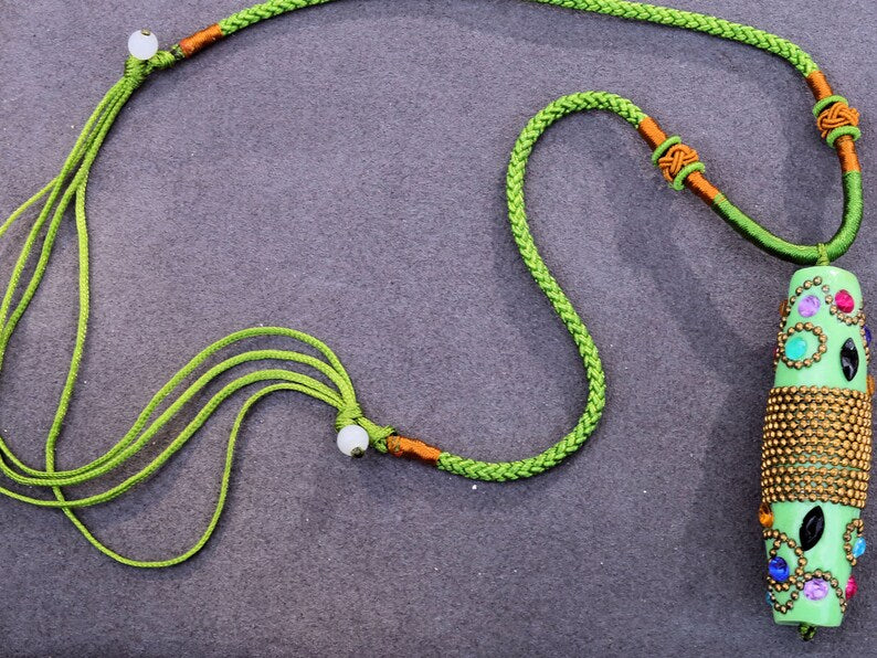 3 models special Indonesia Handmade Bead, with Rhinestone and Iron Findings, Rice, Platinum Metal Color Aluminum Cores