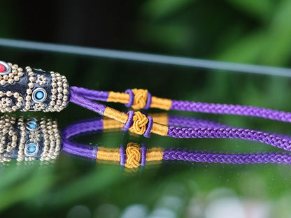 3 models special Indonesia Handmade Bead, with Rhinestone and Iron Findings, Rice, Platinum Metal Color Aluminum Cores