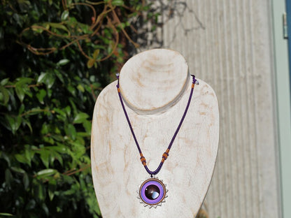 Dragon Eyes necklace, different colors, strength, power, and authority, Wood Cabochon, personal empowerment, courage, and self-assurance