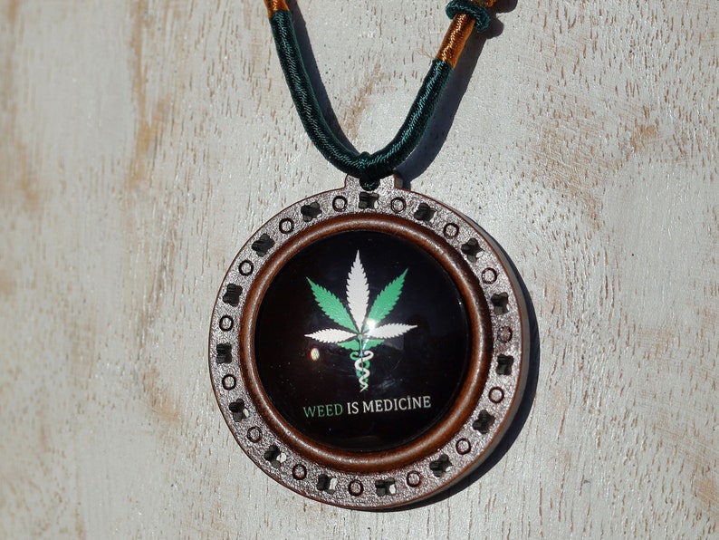 Marijuana pendant necklace, Psychedelic Pot Leaf Leaves, marijuana, cannabis, weed, pot, ganja,herb, Mary Jane,420, THC,blunt,bong