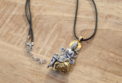 Particular Buddhist Sculpture Buddha Pendant necklace.  reverence for the Buddha's teachings, a reminder of mindfulness
