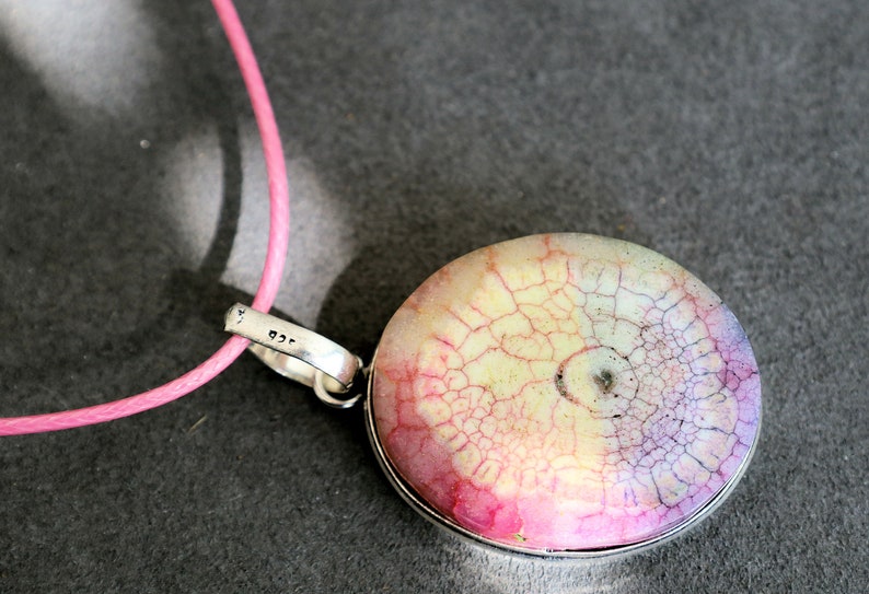 925 Rainbow Solar Quartz Plated pendant, gemstone necklace,gemstone amulet, gemstone talisman,gifts pendants