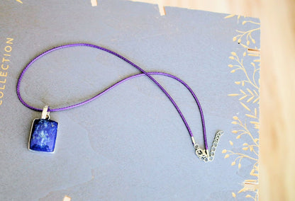 Gorgeous Lapis Lazuli 925 Silver Plated Handmade Pendant   Lapis lazuli is a deep-blue metamorphic rock that has been prized since antiquity for its intense color