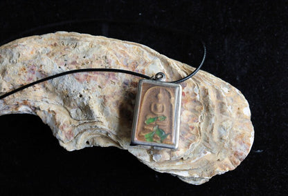 The Rare Somdej Toh crafted his Phra Somdej by blending a diverse array of materials,creating a composite imbued with spiritual significance