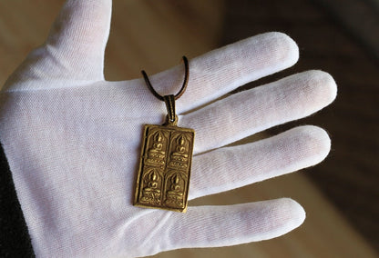 The amulet Phra Paen, created by Luang Pu Suk of Wat Pak Khlong Makham Thao, carries significant spiritual and cultural importance