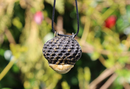 Takrut Bia Kae Shell Thai Amulet Buddha Pendant Talisman" likely holds significant cultural and spiritual meaning within Thai Buddhism