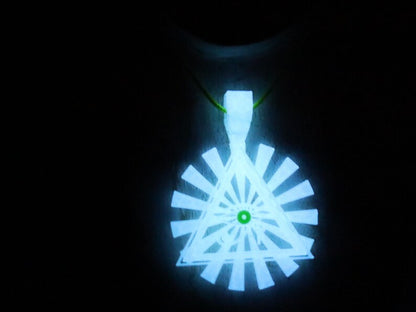 Wajakaa 3D-Printed Glow-in-the-Dark Necklaces–Exclusive, Unique&UV Reactive! one-of-a-kind glow-in-the-dark necklaces. who love to stand out