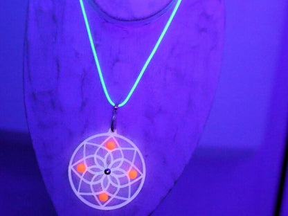 Wajakaa 3D-Printed Glow-in-the-Dark Necklaces–Exclusive, Unique&UV Reactive! one-of-a-kind glow-in-the-dark necklaces. who love to stand out