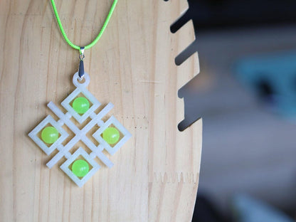 Wajakaa 3D-Printed Glow-in-the-Dark Necklaces–Exclusive, Unique&UV Reactive! one-of-a-kind glow-in-the-dark necklaces. who love to stand out