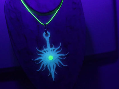 Wajakaa 3D-Printed Glow-in-the-Dark Necklaces–Exclusive, Unique&UV Reactive! one-of-a-kind glow-in-the-dark necklaces. who love to stand out