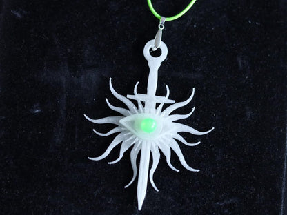 Wajakaa 3D-Printed Glow-in-the-Dark Necklaces–Exclusive, Unique&UV Reactive! one-of-a-kind glow-in-the-dark necklaces. who love to stand out