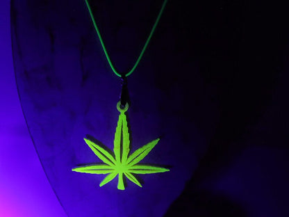 Wajakaa 3D-Printed Glow-in-the-Dark/ Fluorescent Necklaces–Exclusive, Unique&UV Reactive! one-of-a-kind glow-in-the-dark necklaces.
