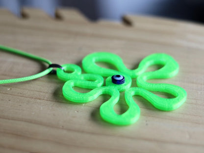 Wajakaa 3D-Printed Luminous Necklaces – Exclusive, Unique & UV-Reactive! amazing, strong luminous necklaces.  Get yours before they’re gone!