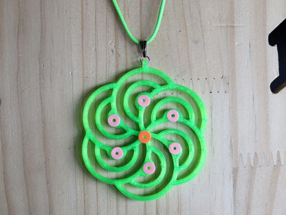 Wajakaa 3D-Printed Luminous Necklaces – Exclusive, Unique & UV-Reactive! amazing, strong luminous necklaces.  Get yours before they’re gone!