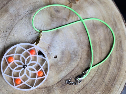 Wajakaa 3D-Printed Glow-in-the-Dark Necklaces–Exclusive, Unique&UV Reactive! one-of-a-kind glow-in-the-dark necklaces. who love to stand out
