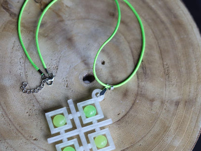 Wajakaa 3D-Printed Glow-in-the-Dark Necklaces–Exclusive, Unique&UV Reactive! one-of-a-kind glow-in-the-dark necklaces. who love to stand out