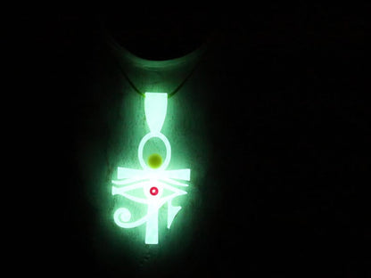 Wajakaa 3D-Printed Glow-in-the-Dark Necklaces–Exclusive, Unique&UV Reactive! one-of-a-kind glow-in-the-dark necklaces. who love to stand out