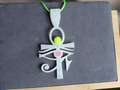 Wajakaa 3D-Printed Glow-in-the-Dark Necklaces–Exclusive, Unique&UV Reactive! one-of-a-kind glow-in-the-dark necklaces. who love to stand out