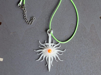Wajakaa 3D-Printed Glow-in-the-Dark Necklaces–Exclusive, Unique&UV Reactive! one-of-a-kind glow-in-the-dark necklaces. who love to stand out