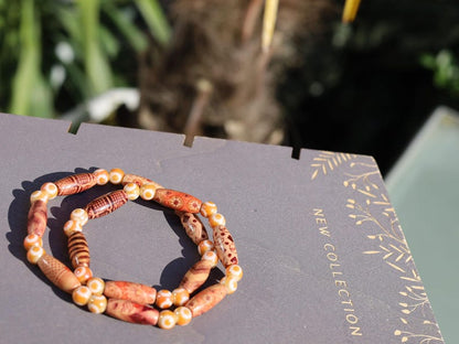 Orange Electroplate Glass Beads Strands, Round with Evil Eye Pattern,Orange. Evil eye beads typically feature a design of an eye,
