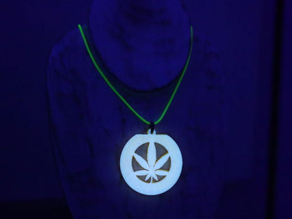 Wajakaa 3D-Printed Glow-in-the-Dark/ Fluorescent Necklaces–Exclusive, Unique&UV Reactive! one-of-a-kind glow-in-the-dark necklaces.