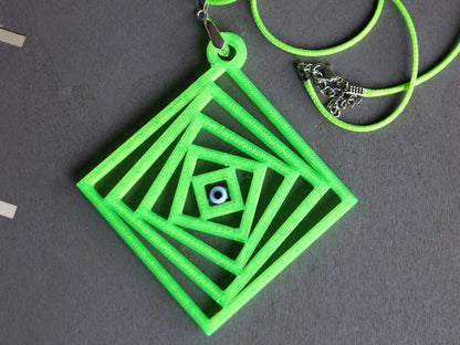 Wajakaa 3D-Printed Luminous Necklaces – Exclusive, Unique & UV-Reactive! amazing, strong luminous necklaces.  Get yours before they’re gone!