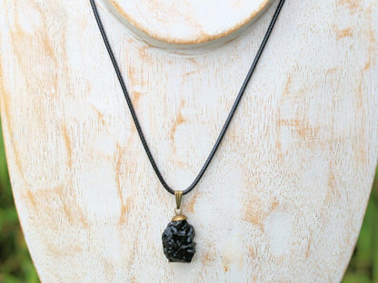 Ancient Cosmic Energy—Tektite Necklace from Laos (800,000 Years Old). Extraterrestrial Connection. Limited availability.Cosmic Connection