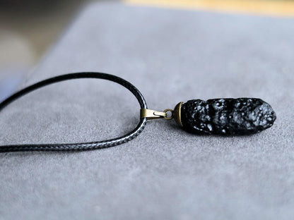 Ancient Cosmic Energy—Tektite Necklace from Laos (800,000 Years Old). Extraterrestrial Connection. Limited availability.Cosmic Connection