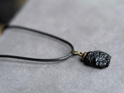 Ancient Cosmic Energy—Tektite Necklace from Laos (800,000 Years Old). Extraterrestrial Connection. Limited availability.Cosmic Connection