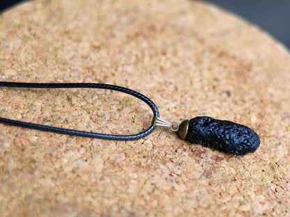 Ancient Cosmic Energy—Tektite Necklace from Laos (800,000 Years Old). Extraterrestrial Connection. Limited availability.Cosmic Connection