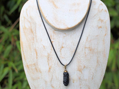 Ancient Cosmic Energy—Tektite Necklace from Laos (800,000 Years Old). Extraterrestrial Connection. Limited availability.Cosmic Connection